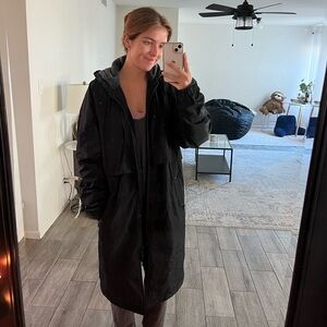 Sporti Unisex Black Swim Parka